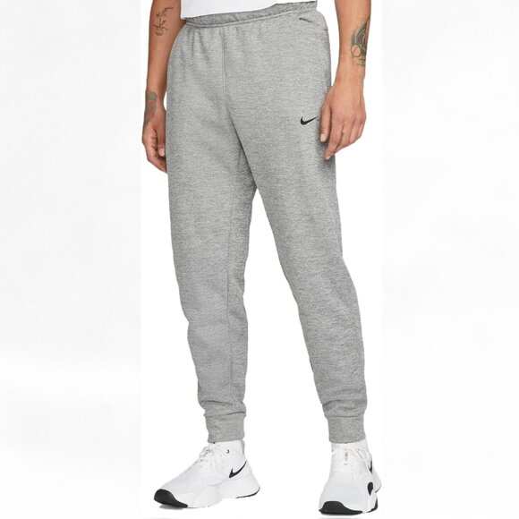 Nike Men's Size 4XL Therma-Fit Sweatpants Gray Joggers Training Athletic NWT - Picture 1 of 9